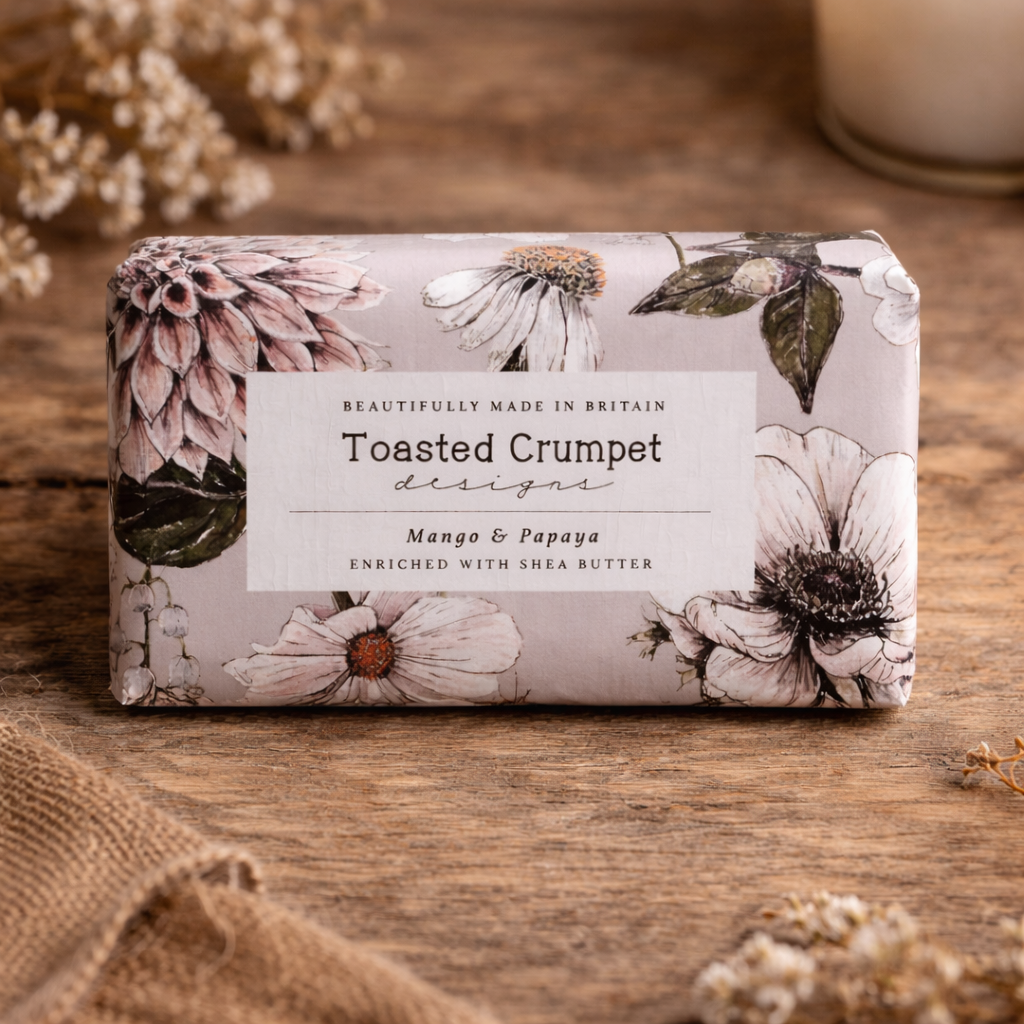 Mango and papaya soap