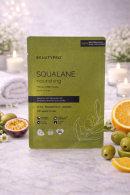 Squalane Nourishing Facial Sheet Face Mask 100% Biodegradable