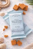 Sea salted fudge bar