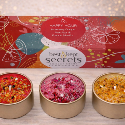 Seriously scented Three lites - Happy hour